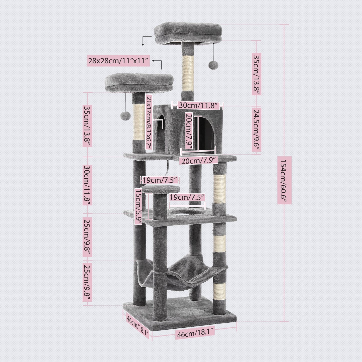 Cat Tree Tower House Condo