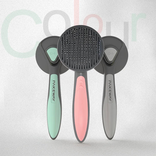 256-Needle Massage Comb: Effective Pet Hair Shedding and Gentle Fur Removal – A Must-Have Grooming Tool for Pet Owners!