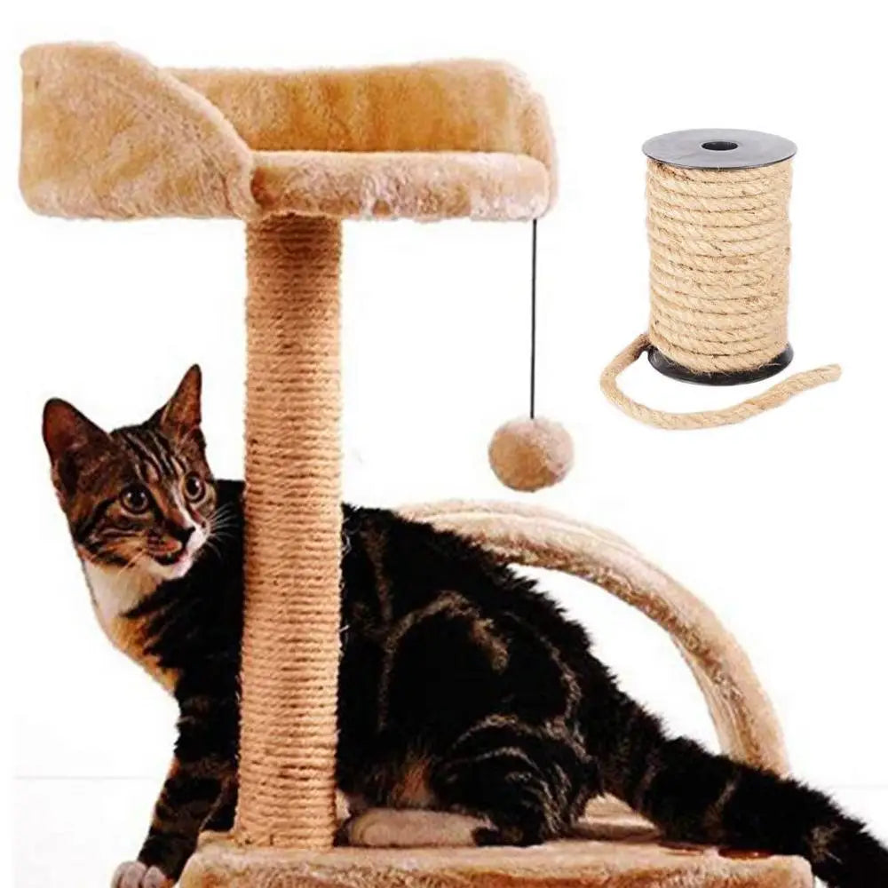 DIY Cat Scratcher Rope Twisted Sisal Rope Replacement