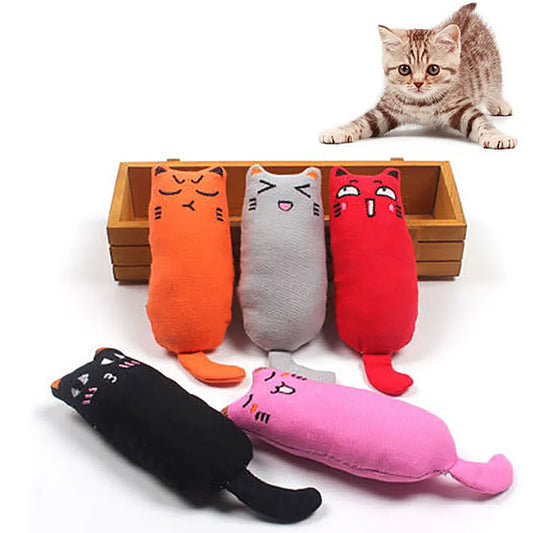 Catnip Toys Funny Interactive Plush Cat Toy