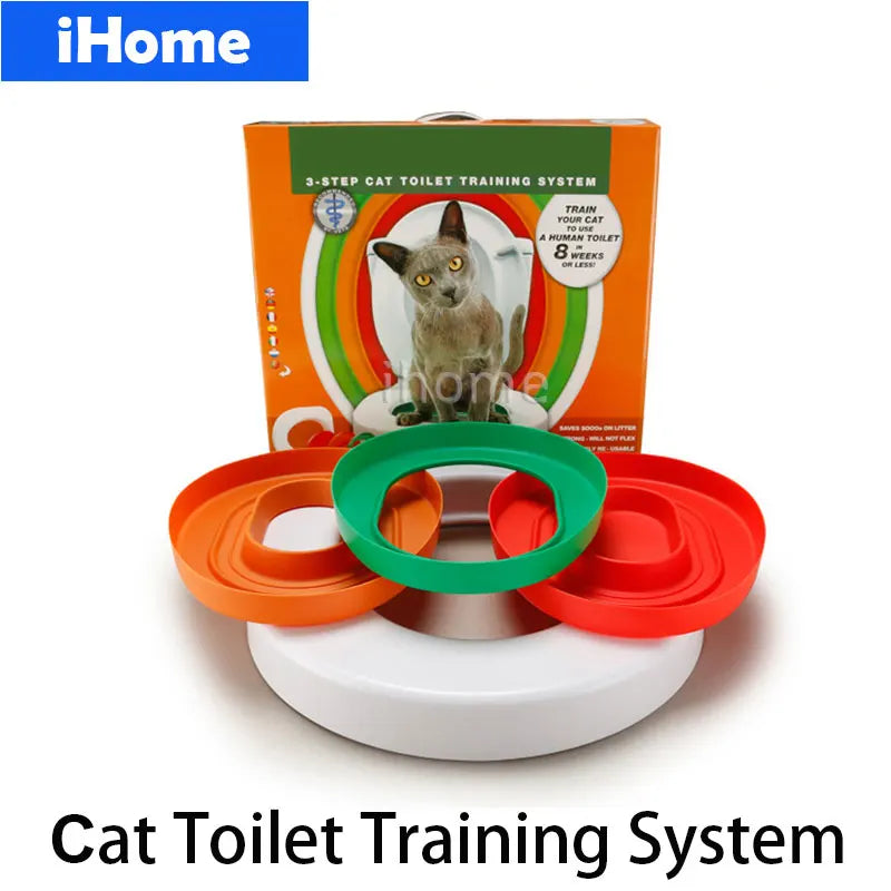 Cat Toilet Training Kit - Easy-to-Learn, High-Quality Litter Box for Cats