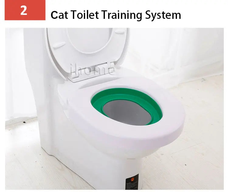 Cat Toilet Training Kit - Easy-to-Learn, High-Quality Litter Box for Cats