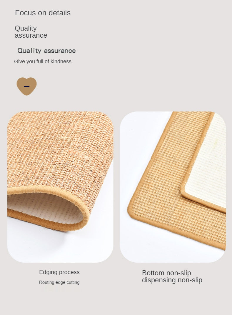 Cat Scratcher Sisal Mat Furniture Protector