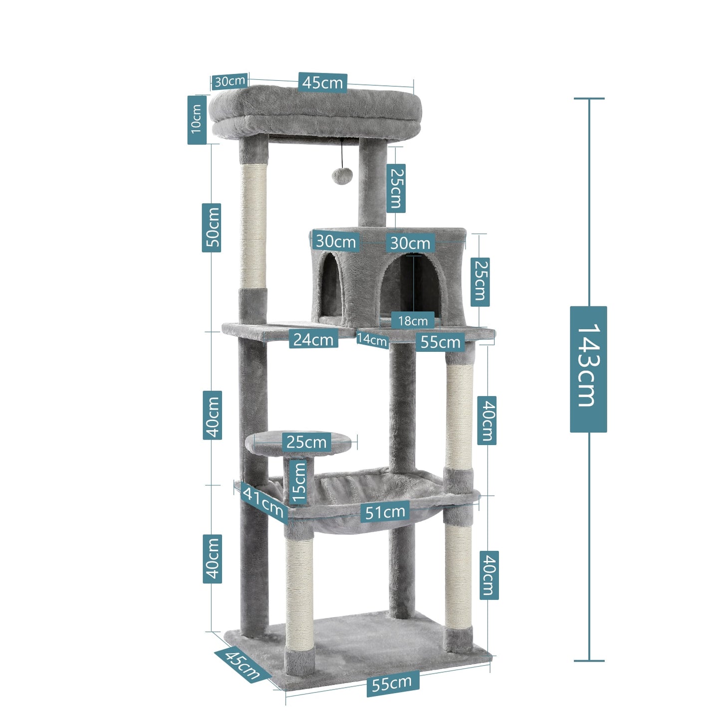 Cat Tree Tower House Condo