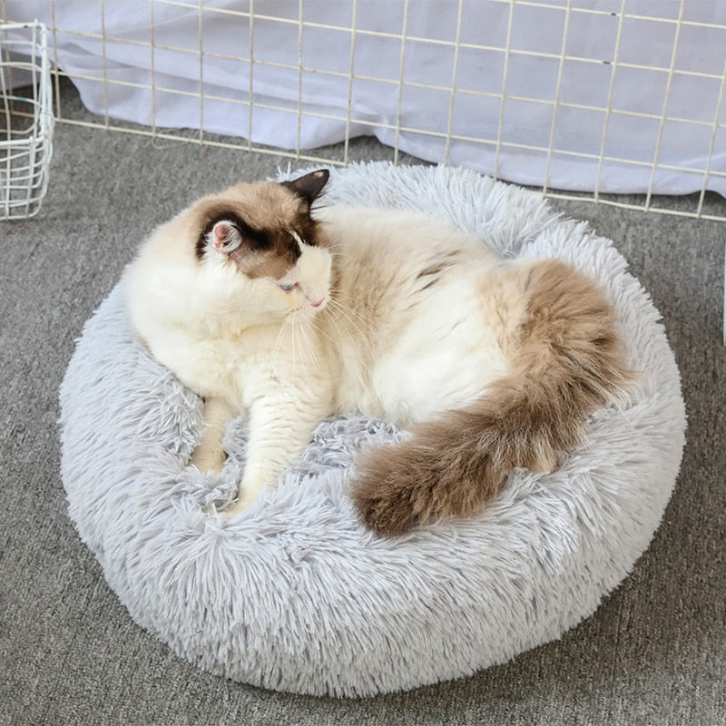 Round Cat Bed House