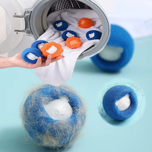 Pet Hair Remover Reusable Ball - Laundry Washing Machine Filter