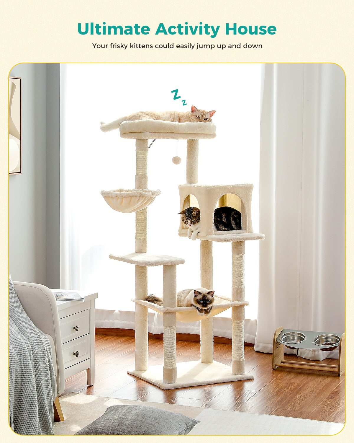 Cat Tree Tower House Condo