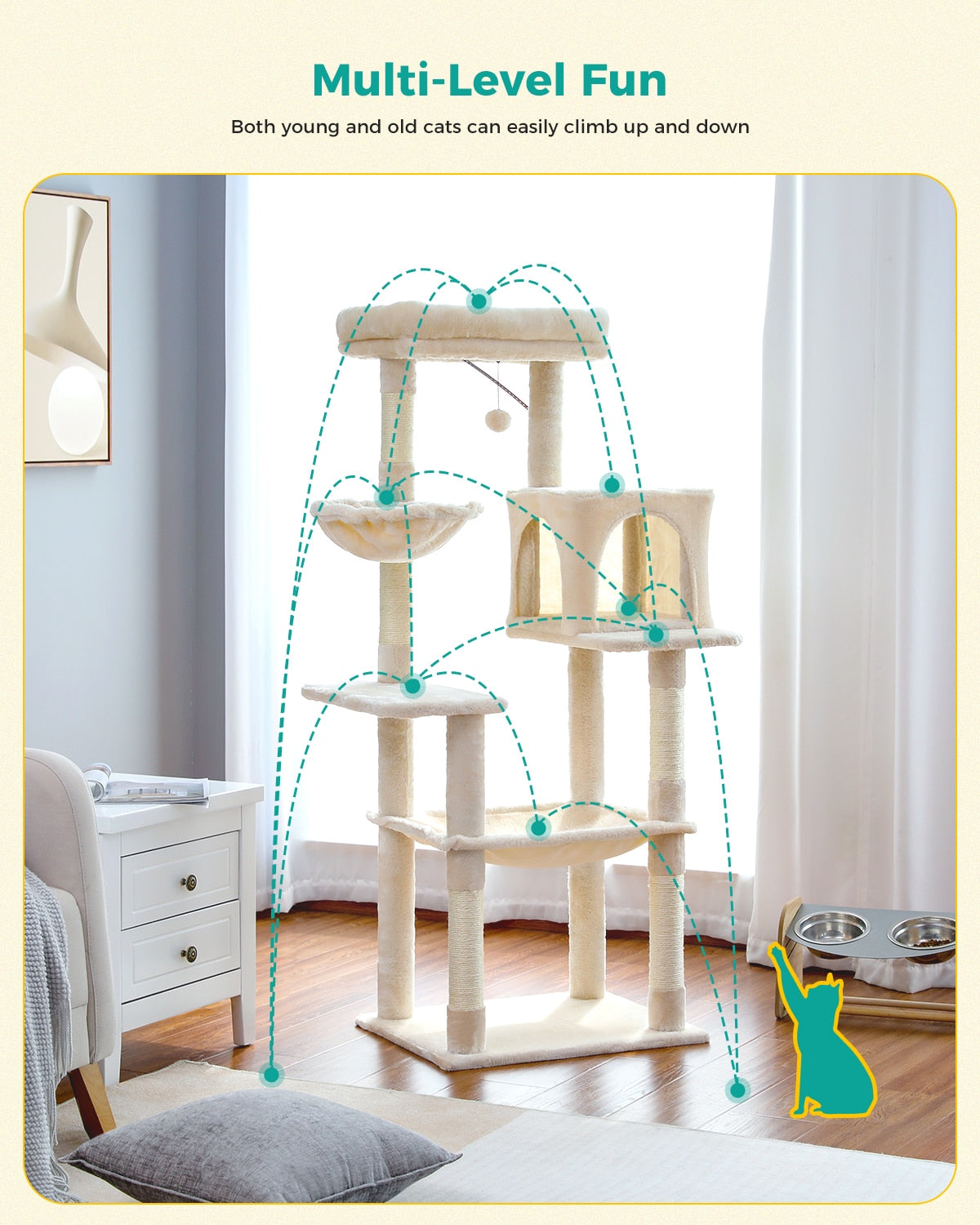 Cat Tree Tower House Condo