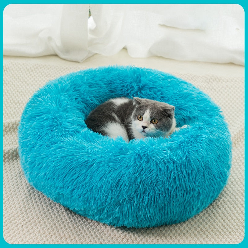 Round Cat Bed House