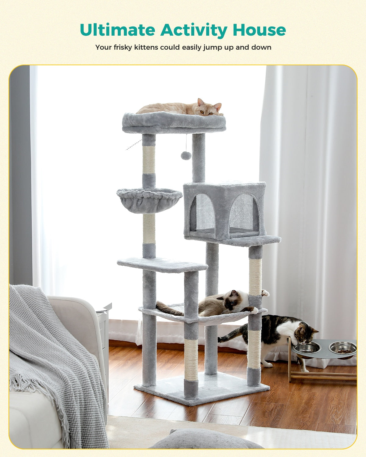 Cat Tree Tower House Condo