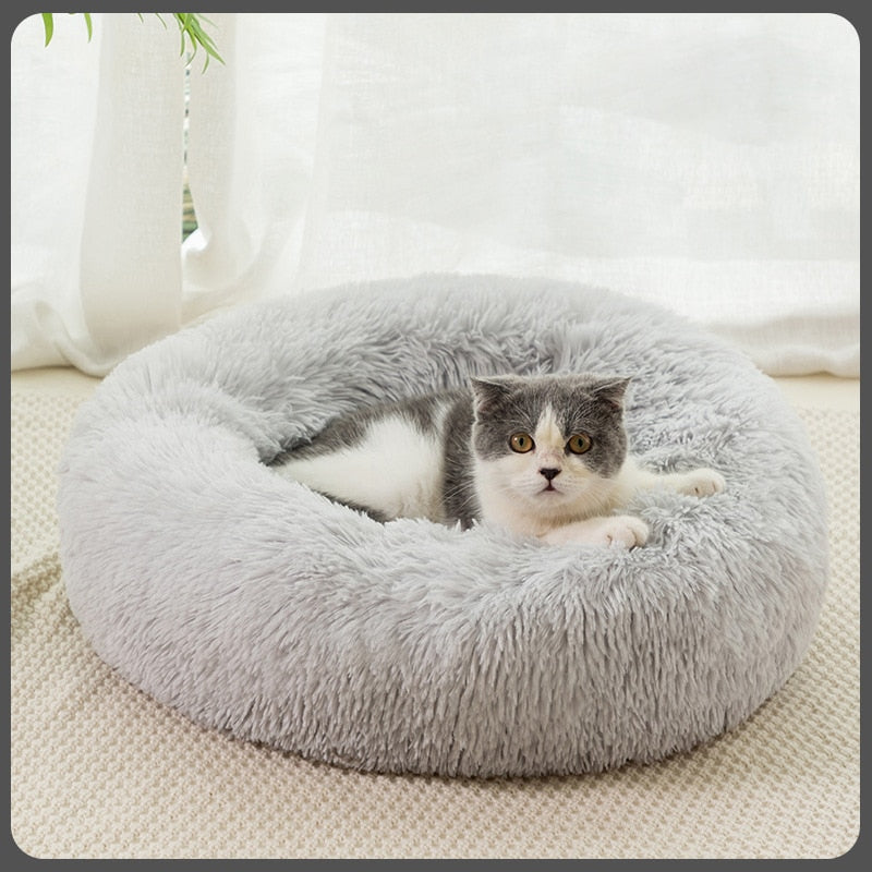 Round Cat Bed House