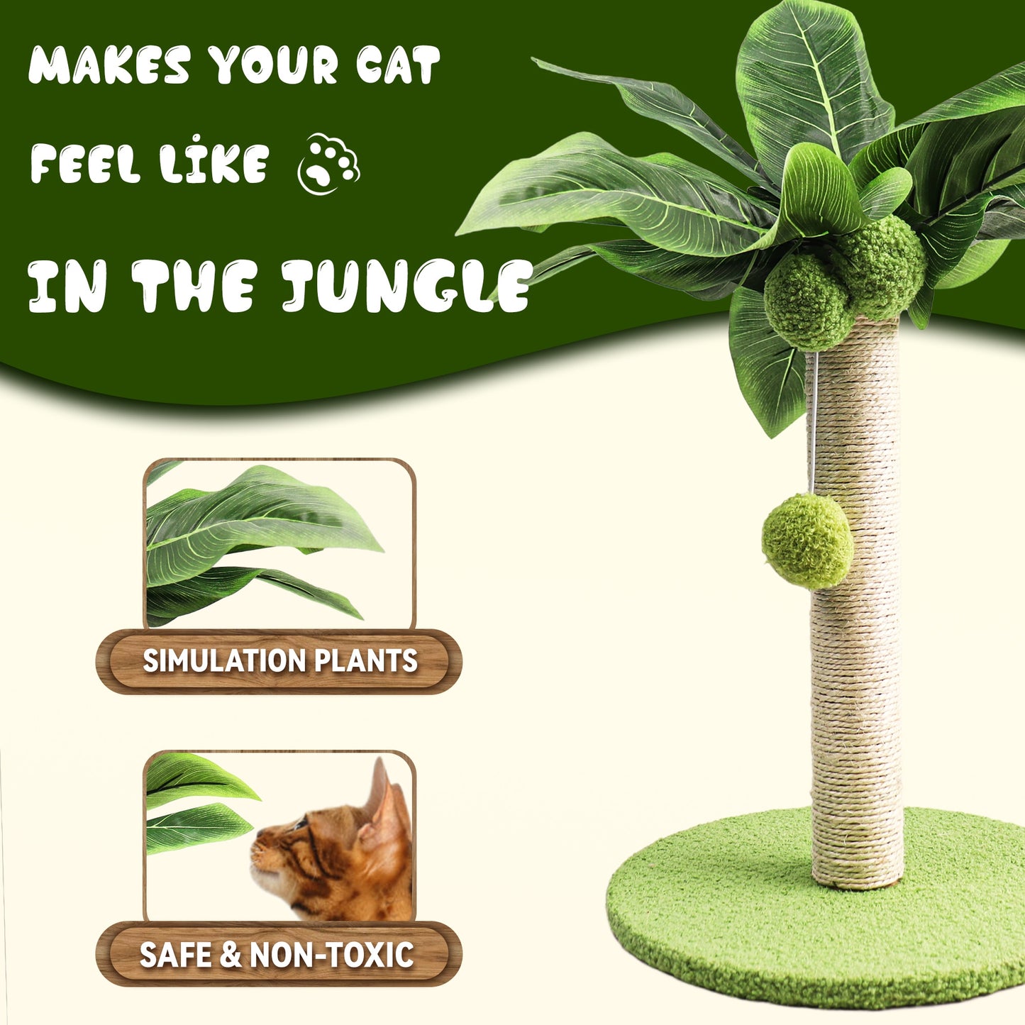 Cat Scratching Posts with Sisal Rope