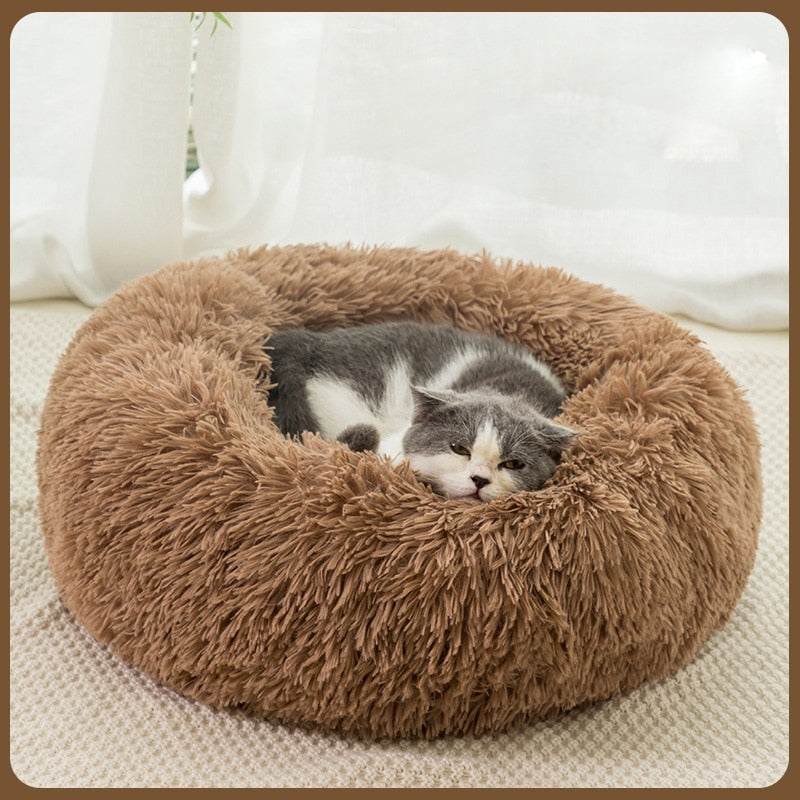 Round Cat Bed House