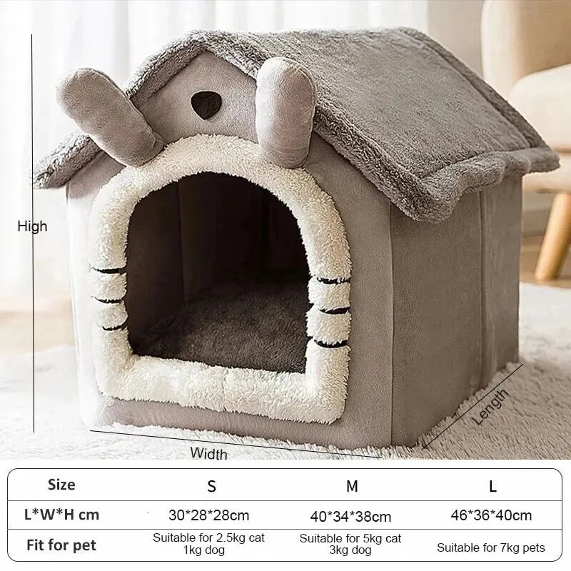 Indoor Warm Pet House - A Cozy Retreat for Your Furry Friend