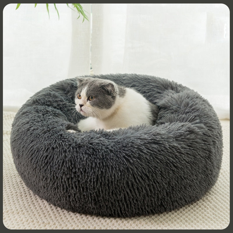 Round Cat Bed House