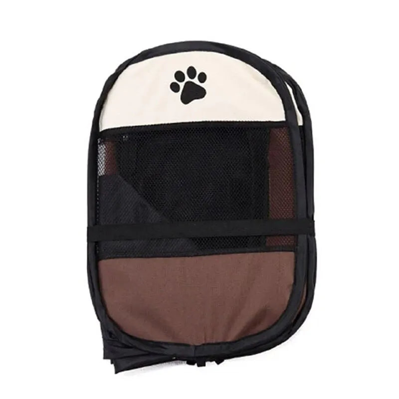 Portable Foldable Octagonal Pet Tent Kennel - Easy-to-Use Outdoor Shelter for Large Dogs and Cats